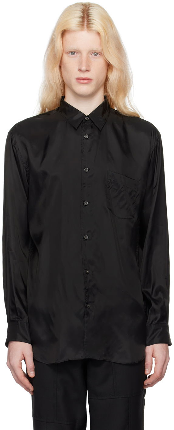 Paita Comme des Garçons Buttoned Shirt Musta | FZ-B132-051
