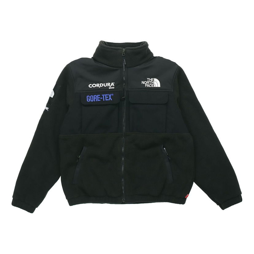 Puffer takki Supreme The North Face Expedition Fleece Jacket Musta | SUP-FW18-1018