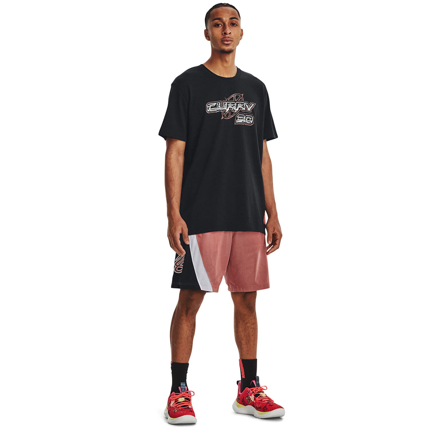 Shortsit Under Armour Curry Splash 9'' Short Red Punainen | 1374303-604, 1