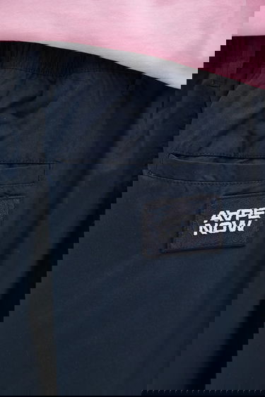 Shortsit AAPE by A Bathing Ape AAPE Now Woven Shorts Tummansininen | AAPSPMB670XXO, 3