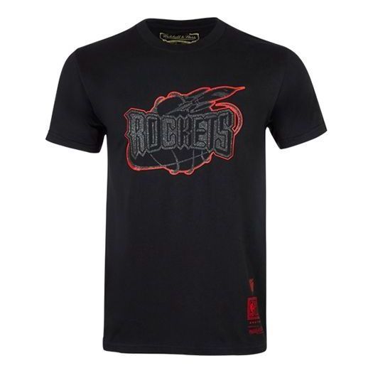 T-paita Mitchell & Ness Mitchell & Ness Houston Rockets Graphic T-Shirt Musta | MN13S32-HOU
