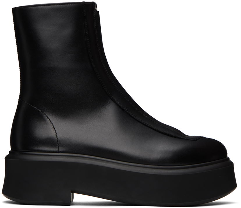 Tennarit ja kengät The Row The Row Zipped I Boots Musta | F1144-L64R