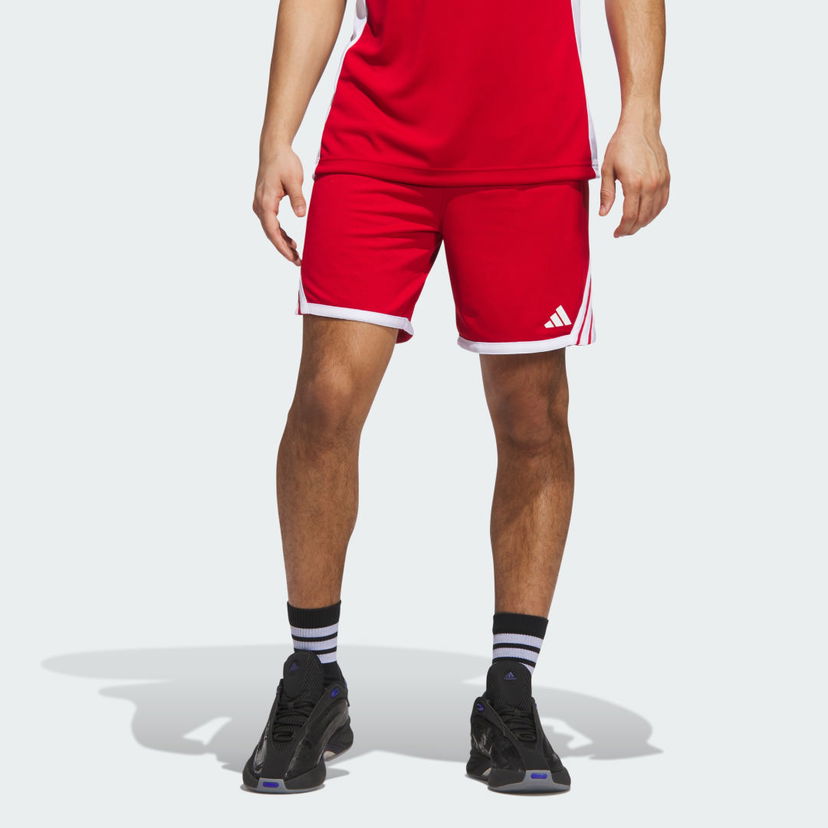Shortsit adidas Performance 3G Speed Reversible Basketball Shorts AEROREADY Punainen | JM5107