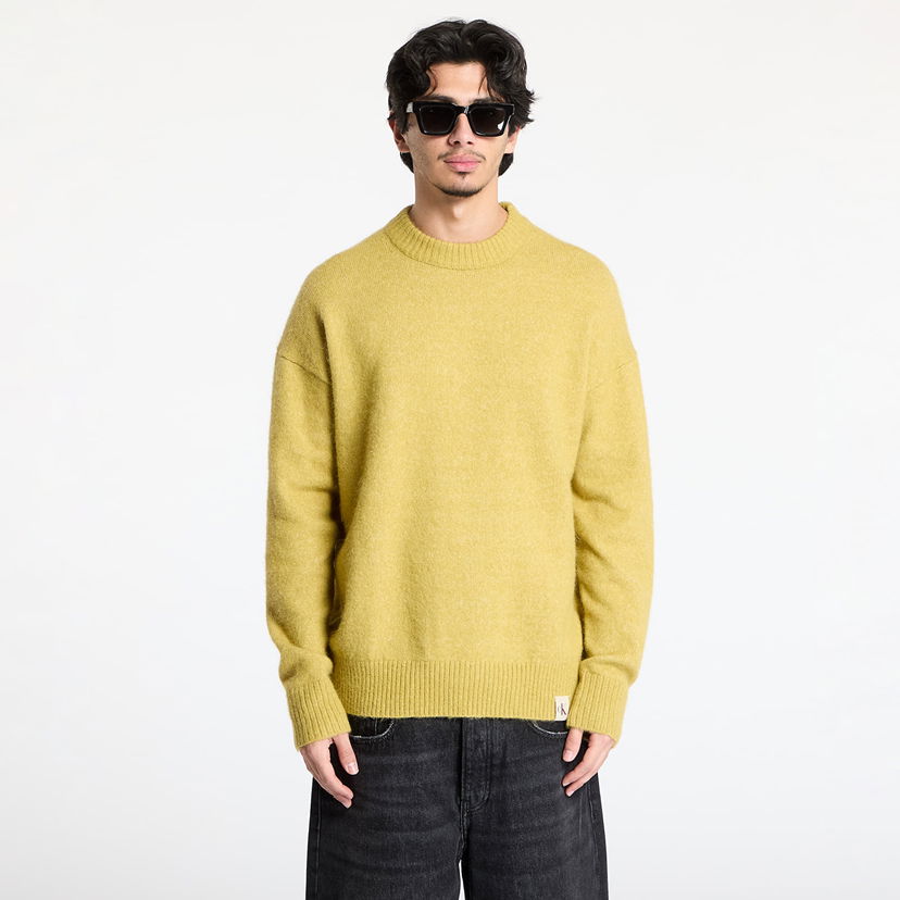 Villapaita CALVIN KLEIN Calvin Klein Jeans Warm Texture Sweater Keltainen | J30J326737 LMD