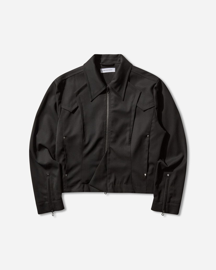 Takki KIKO KOSTADINOV Kraner Cropped Blouson Musta | KKAW25J09 39