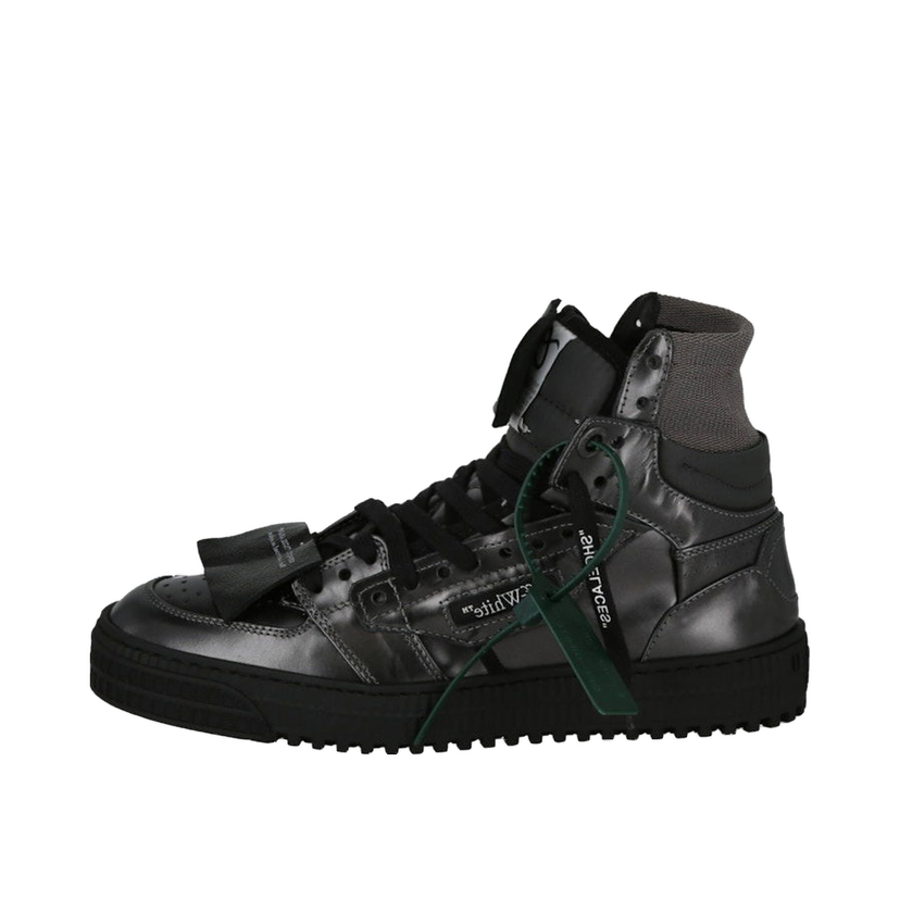 Tennarit ja kengät Off-White 3.0 Off Court Full Laminated Dark Grey Musta | IA065F23 LEA004 7777