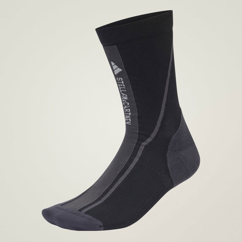 Sukat adidas Performance Stella McCartney Crew Socks Musta | JY4200