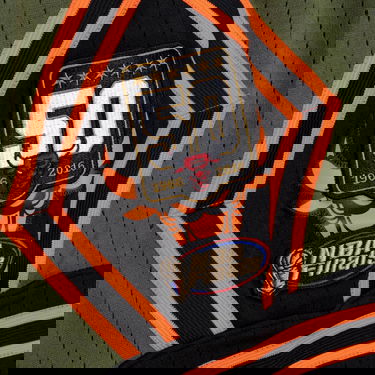 Shortsit Mitchell & Ness Flight Chicago Bulls 1997 Swingman Shorts Vihreä | SMSH4848-CBU97PPPDKGN, 3