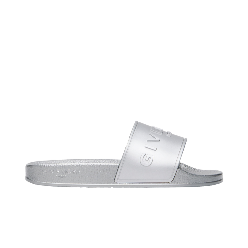 Tennarit ja kengät Givenchy Slide Flat Sandals Metallinen | BE3076E2AN040