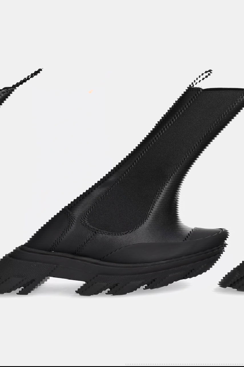 Tennarit ja kengät GANNI GANNI Cleated Low Chelsea Boots Musta | S3238, 1