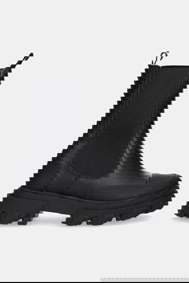 Tennarit ja kengät GANNI GANNI Cleated Low Chelsea Boots Musta | S3238, 1