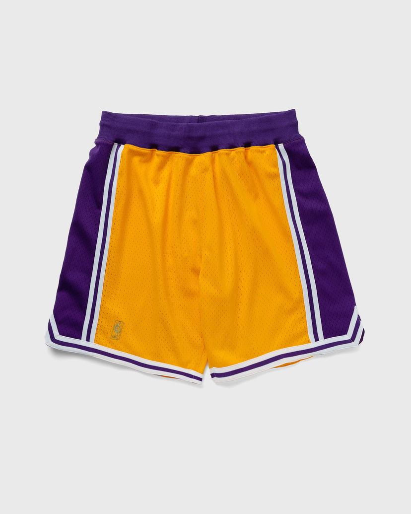Shortsit Mitchell & Ness Authentic Los Angeles Lakers 1996-97 Home Shorts Keltainen | ASHRGS18121-LALLTGD96