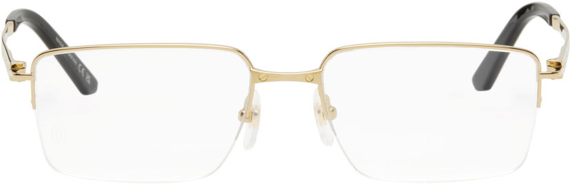 Aurinkolasit Cartier Santos de Cartier Glasses undefined | CT0554O-001