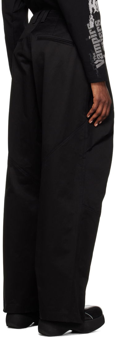 Cargo housut We11done We11done Paneled Trousers Musta | WD-PT1-23-238-W-BK, 2
