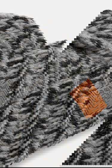 Pipo GANNI Graphic Wool Hand Knit Beanie Monivärinen | A6904, 2