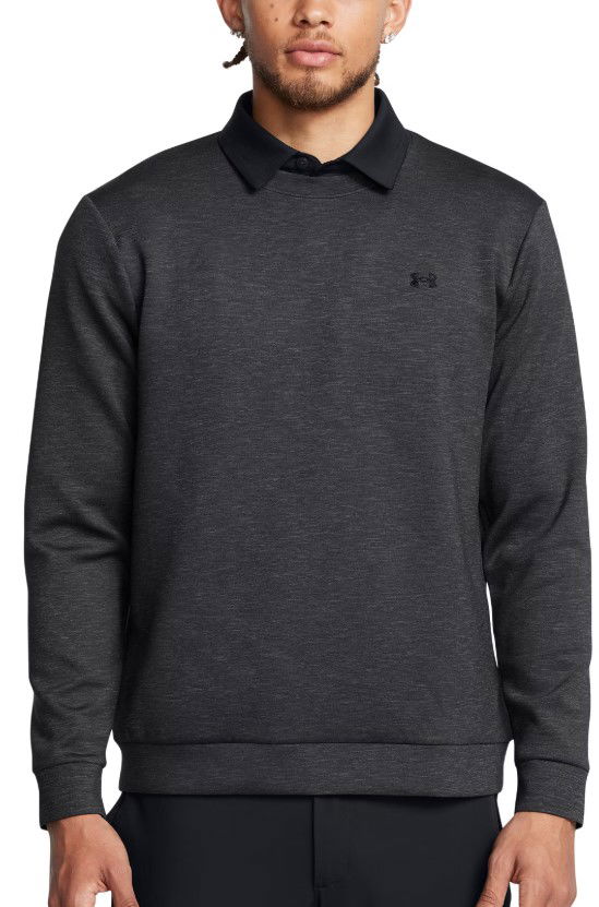 Villapaita Under Armour Drive Midlayer Crew Sweatshirt Musta | 1387122-001