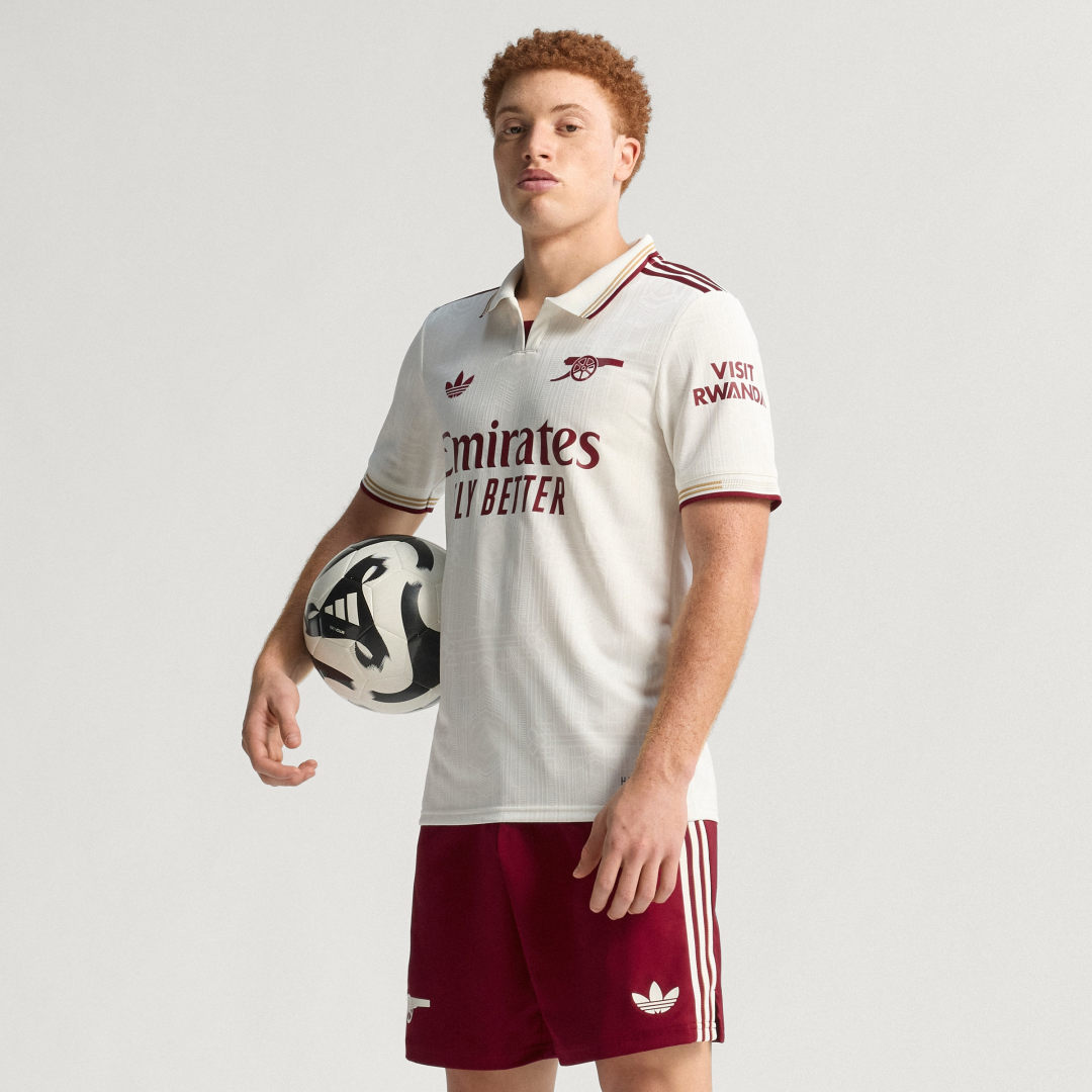 Jersey adidas Performance Arsenal 25/26 Authentic Third Jersey Valkoinen | JI9554, 0