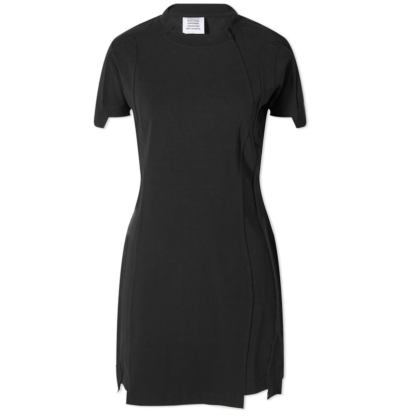 Mekko VETEMENTS Cut-Up Mini Dress Musta | WE64DR280B