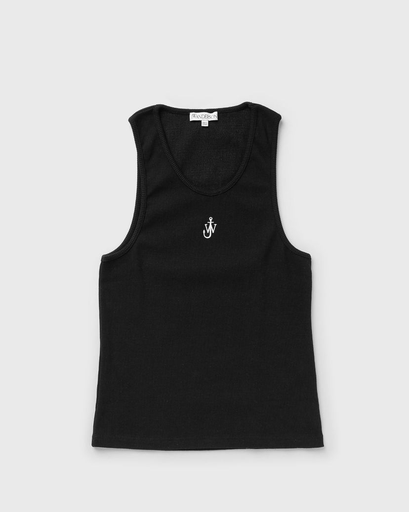 Tankkitoppi JW Anderson ANCHOR EMBROIDERY TANK TOP Musta | JO0202-PG1512-999