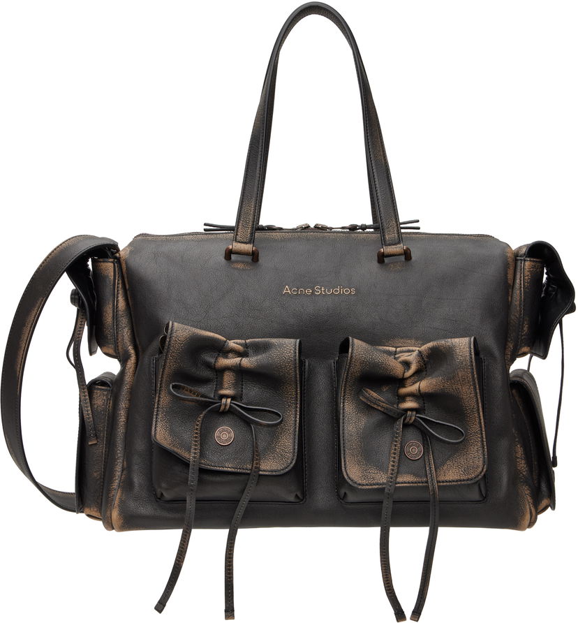 Matkalaukku Acne Studios Acne Studios Multipocket Tote Bag Musta | A10440-