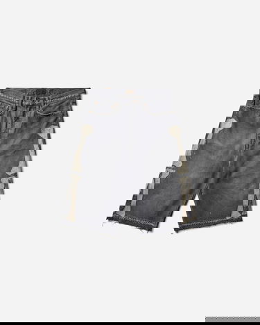 Shortsit KAPITAL 14oz Denim 5P Shorts with Bone Applique Harmaa | EK-1449SPA PRO, 1