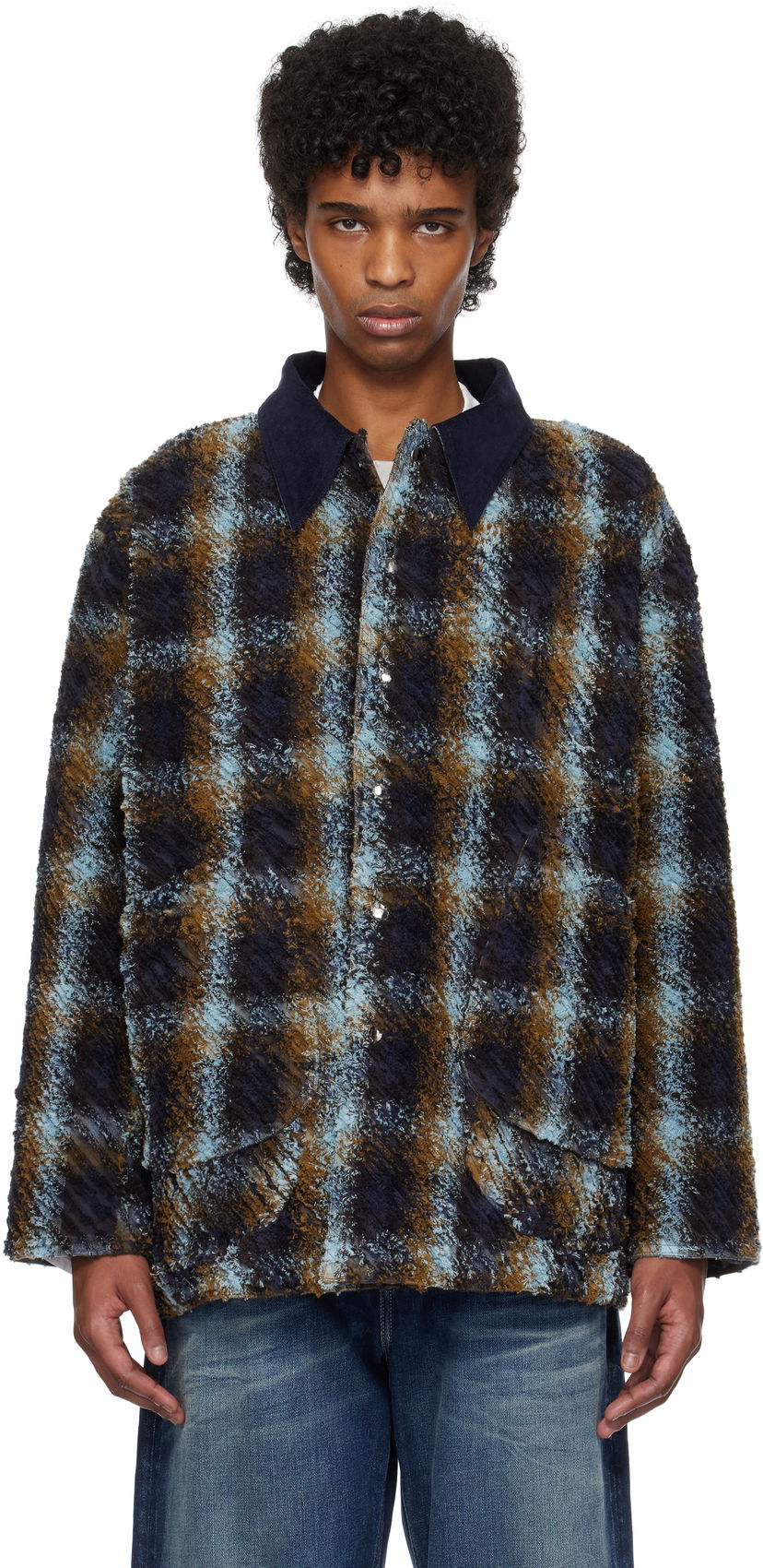 Takki Collina Strada Collina Strada Plaid Fleece Stable Jacket Monivärinen | XX5007