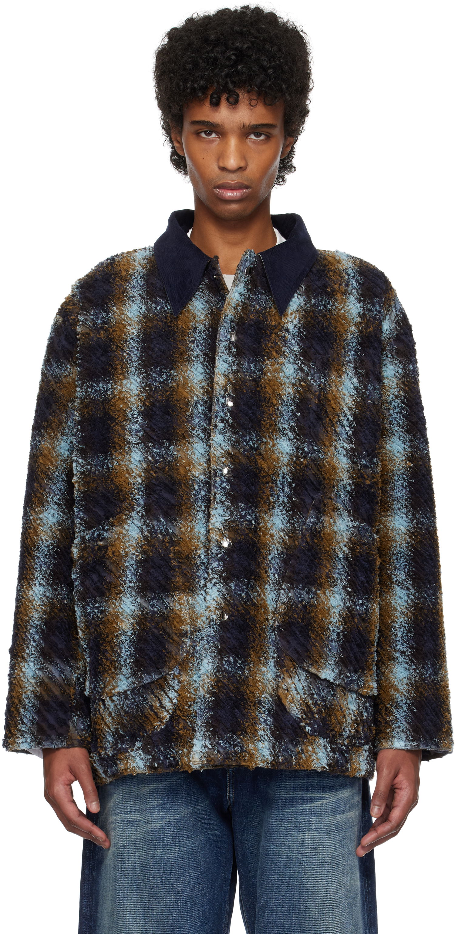 Takki Collina Strada Collina Strada Plaid Fleece Stable Jacket Monivärinen | XX5007, 0
