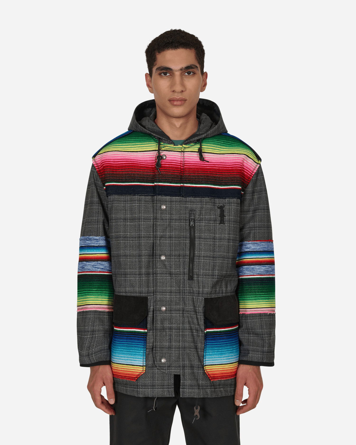 Parka Junya Watanabe Jay Kay Striped Check Jacket Monivärinen | WJ-J009-W22  1, 0
