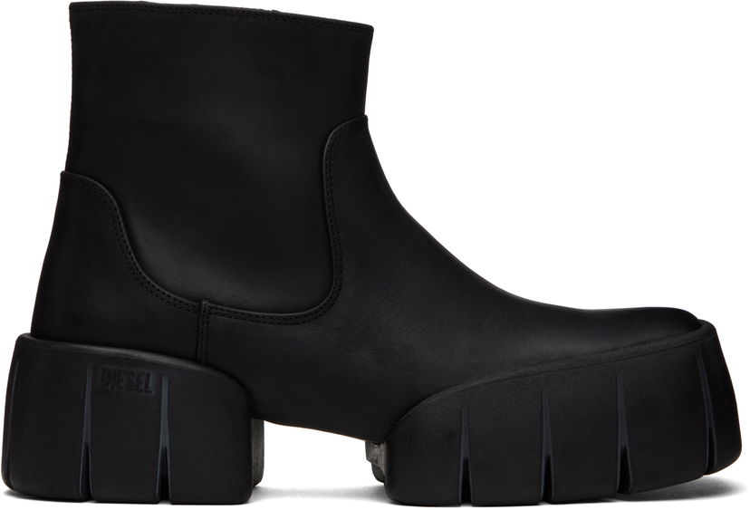 Tennarit ja kengät Diesel D-Tex Chunky Platform Ankle Boots Musta | Y03786-P7389-T8013