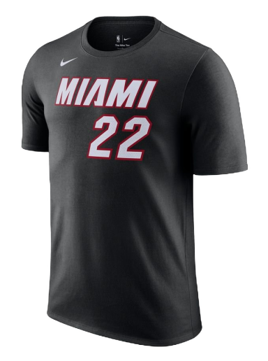T-paita Nike NBA Miami Heat Tee Musta | DR6383-018