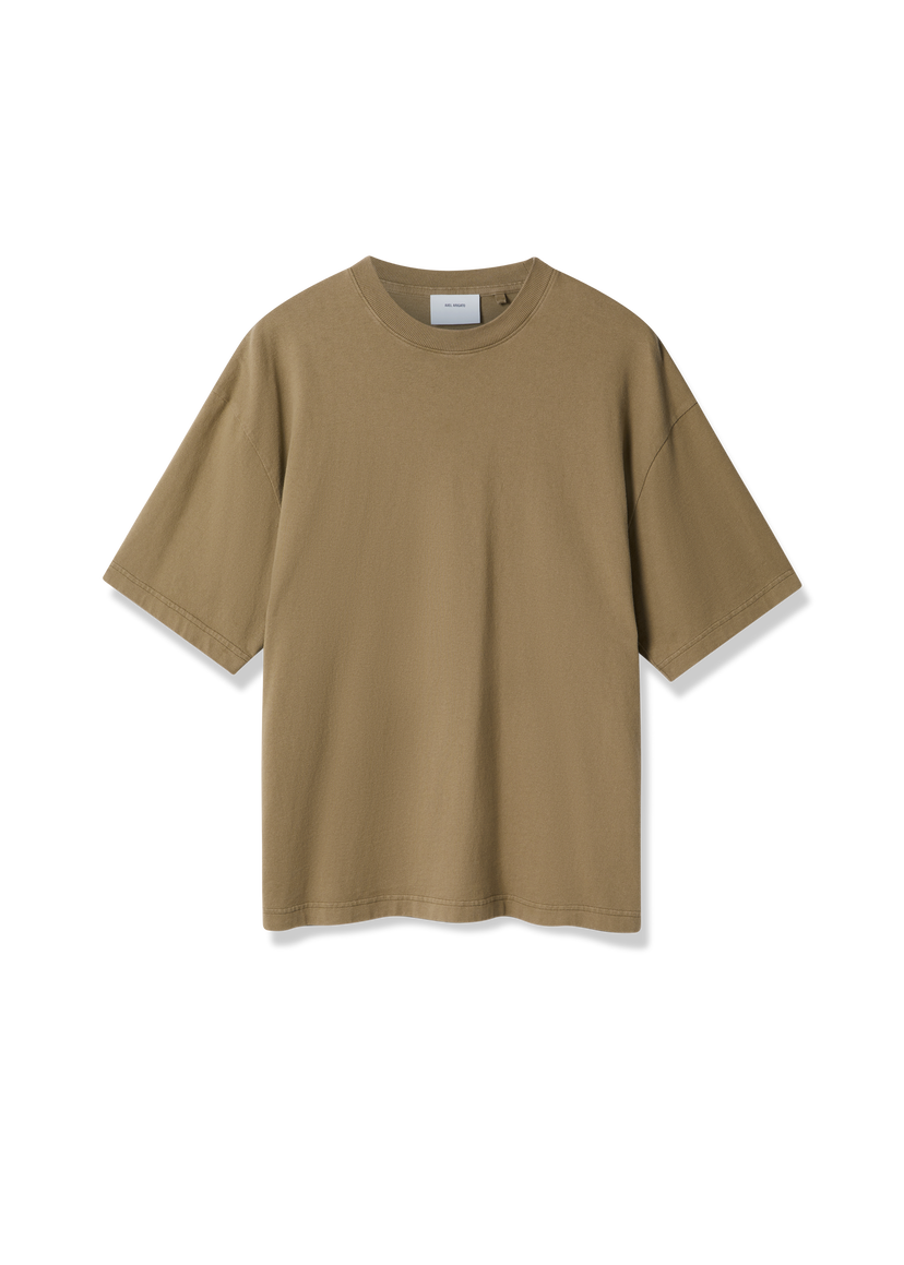 T-paita AXEL ARIGATO Oversized Craft Logo T-Shirt Beige | A3442001