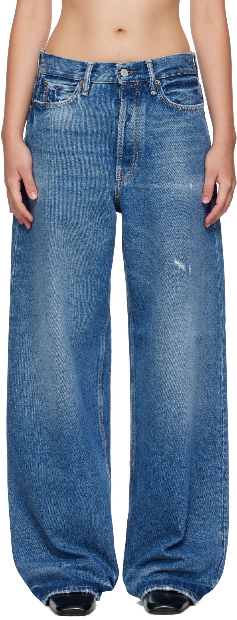 Jeans Acne Studios Acne Studios Loose-Fit 1981 Jeans Sininen | C00087-