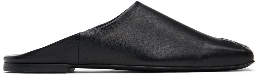 Tennarit ja kengät Courrèges Courrèges Heritage Leather Mules Musta | 125SCS108AG0030