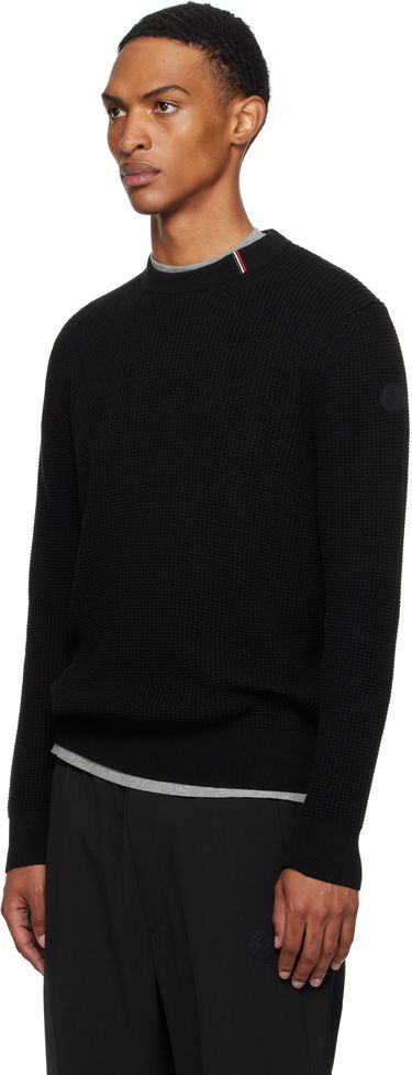 Villapaita Moncler Moncler Crew Neck Sweater Musta | K20919C00011M1367, 3