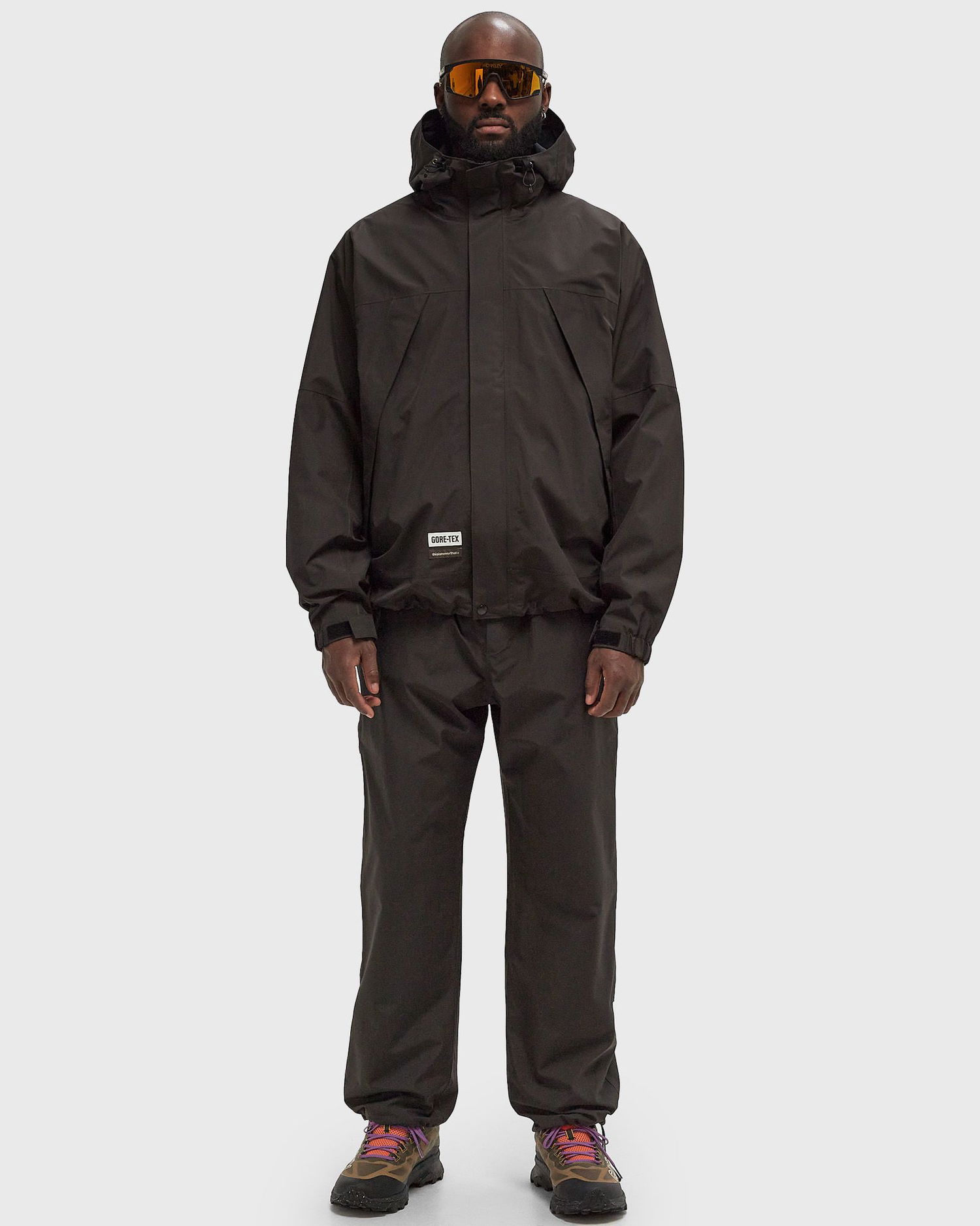 Sadetakki thisisneverthat GORETEX 2L Wet Weather Shell Jacket Musta | GT243GOWLS01-OLB, 1