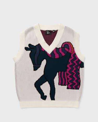 Villapaita By Parra Knitted Horse Knitted Spencer Beige | 51225, 0
