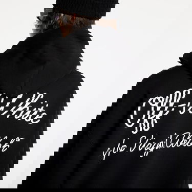 Huppari Off-White Script Skate Black Hoodie Musta | OMBB085C99FLE0191001, 3