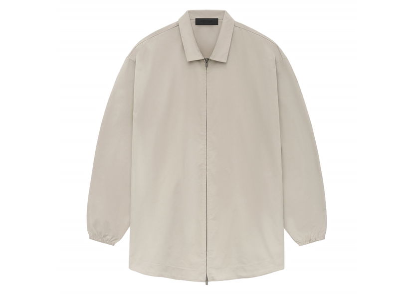 Takki Fear of God Core Collection Cotton Twill Overshirt Mink Beige | 202SU244664F