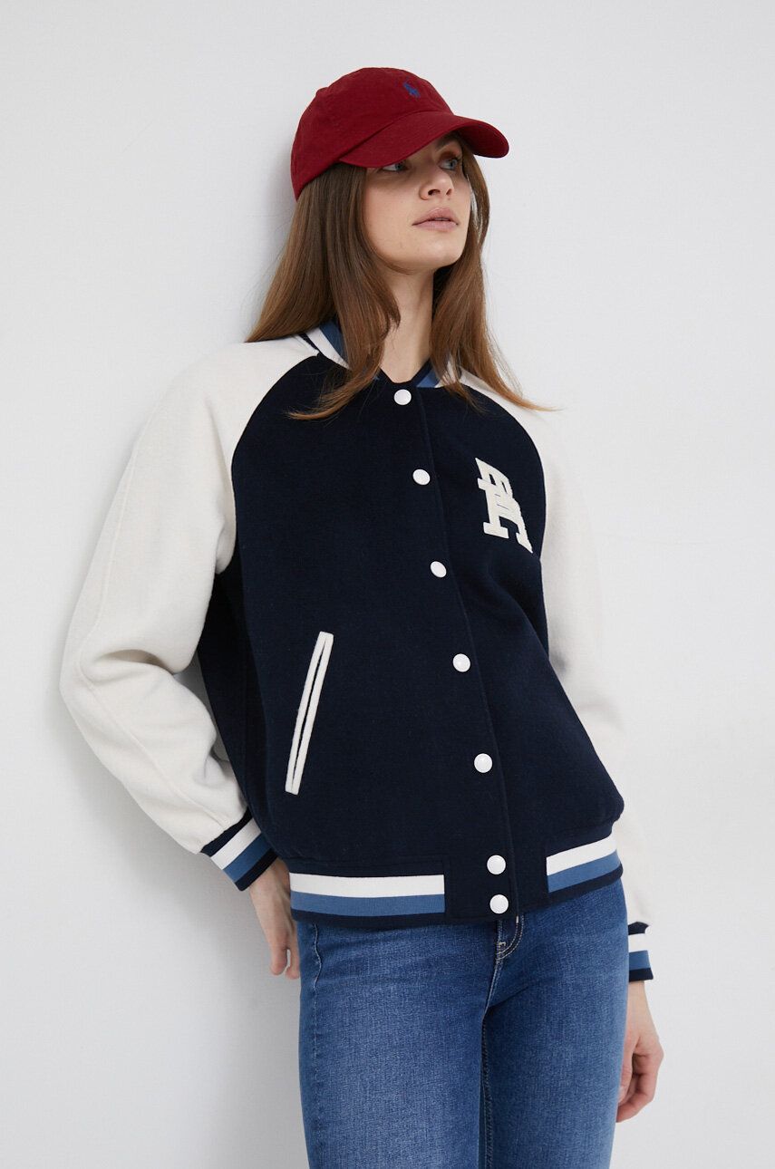 Bomber-takki Tommy Hilfiger Logo Varsity Jacket Monivärinen | WW0WW38112.PPYX, 0