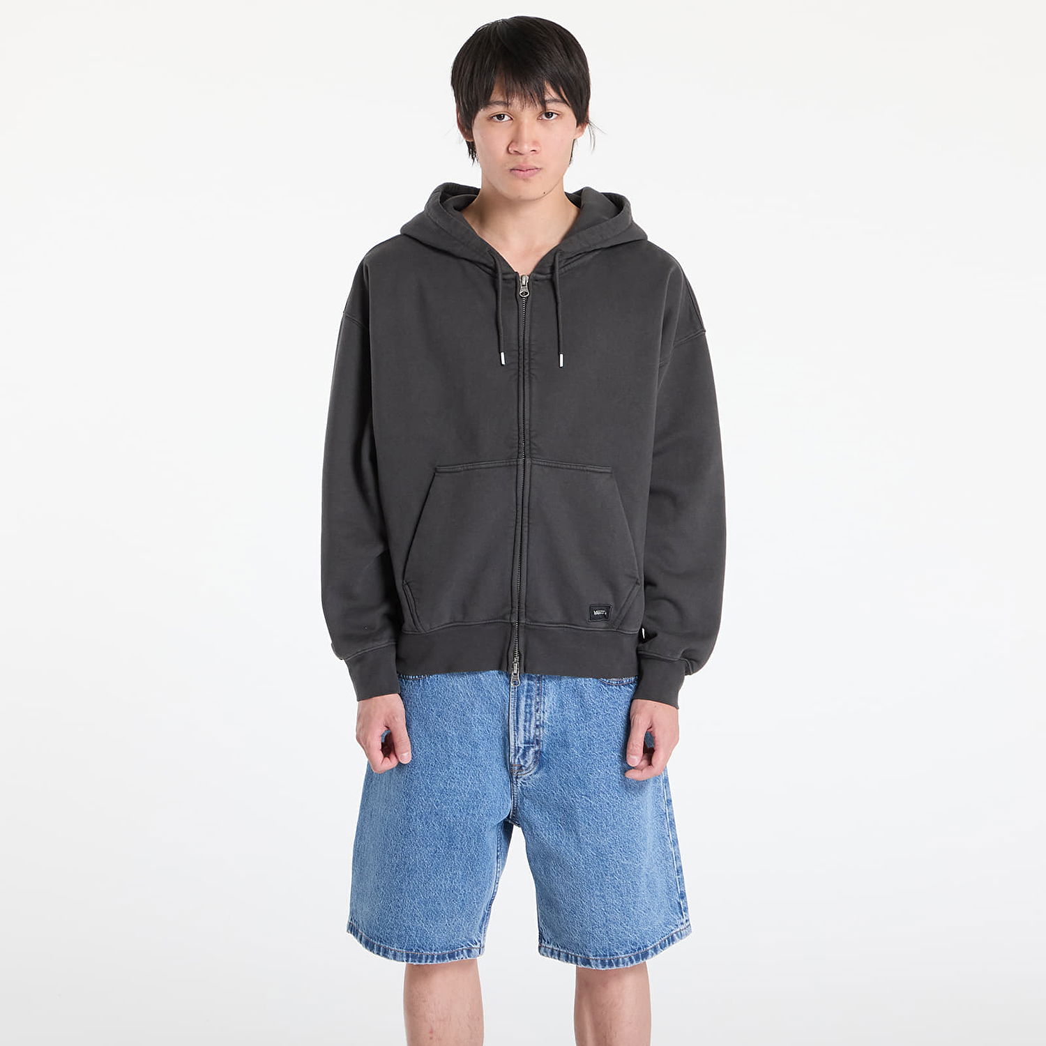 Huppari Vans LX Zip Hoodie Harmaa | VN000P98EMV1, 0