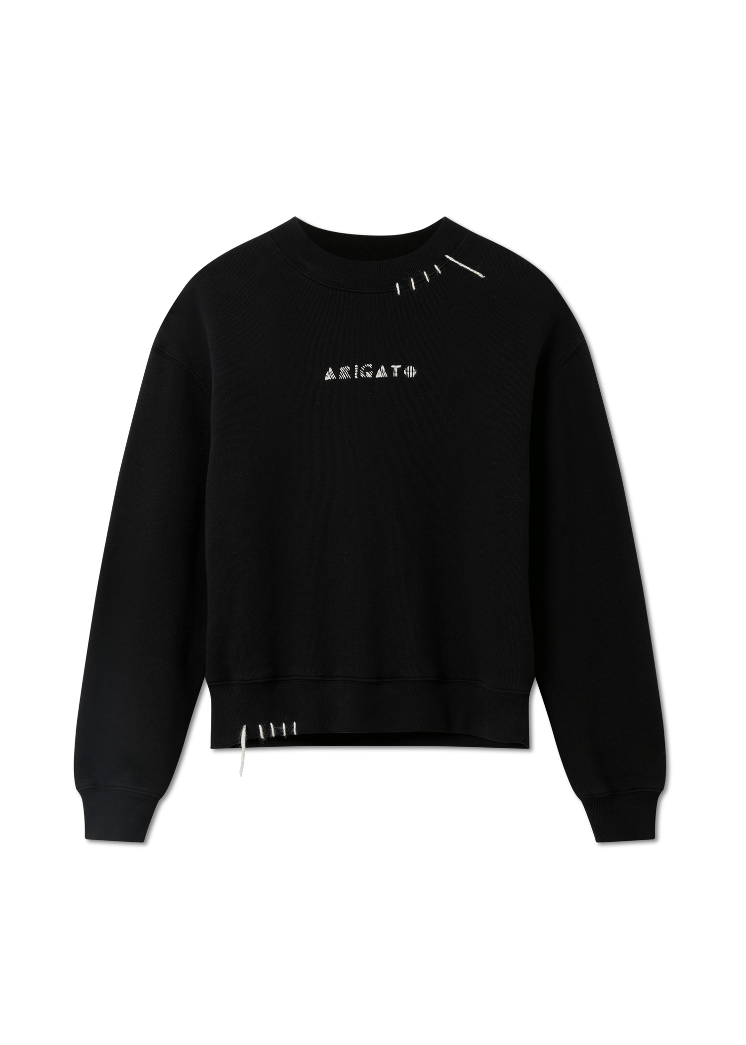 Huppari AXEL ARIGATO Crewneck Loops Sweatshirt Musta | A3438001, 0