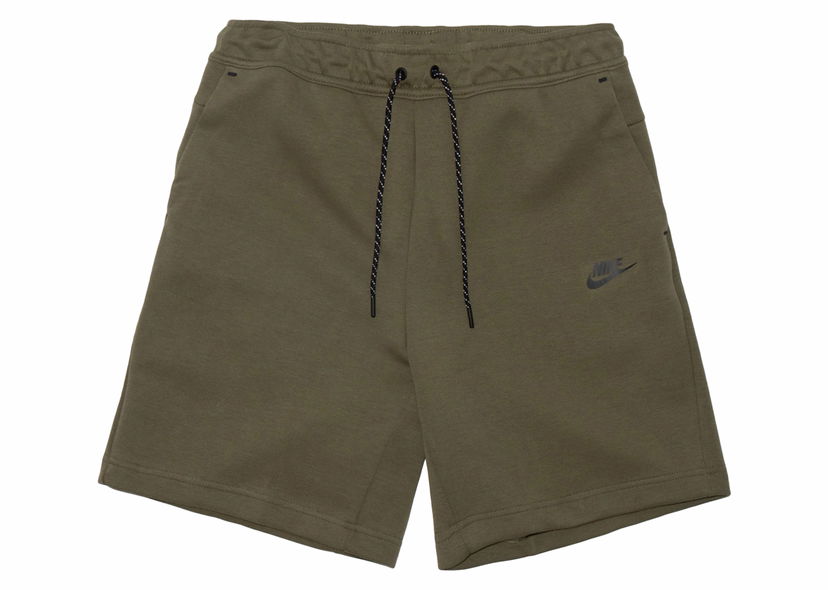 Shortsit Nike Sportswear Tech Fleece Shorts Olive Green Vihreä | CU4503-222