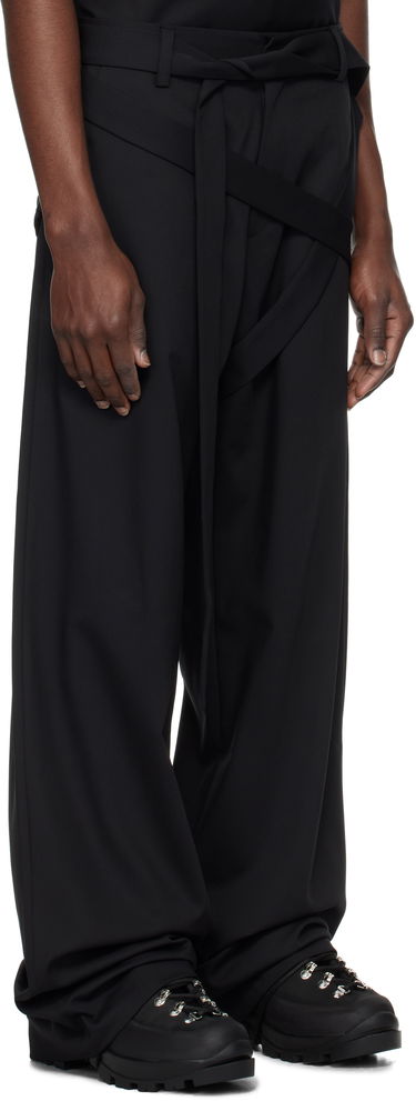 Housut HELIOT EMIL Heliot Emil Aegis Tailored Trousers Musta | PRESS25_M_10_182_BLK01_CO, 1