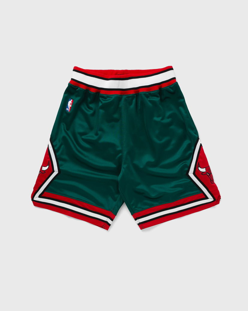 Shortsit Mitchell & Ness Chicago Bulls Authentic Basketball Shorts Vihreä | ASHRGS18115-CBUDKGN08