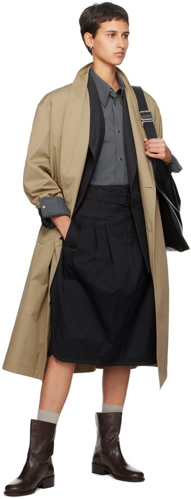 Takki LEMAIRE Soft Tailored Double-Breasted Blazer Musta | JA1017 LF414, 3
