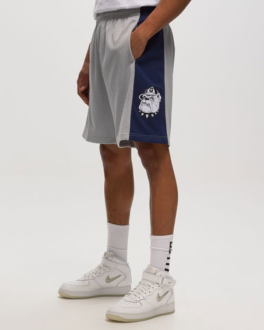 Shortsit Mitchell & Ness Mitchell & Ness Georgetown 1990 NCAA Team Shorts Harmaa | SMSH5364-GTW90PPPCHRM, 1