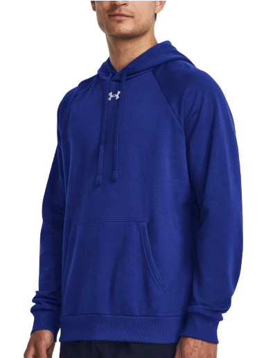 Huppari Under Armour Rival Fleece Tummansininen | 1379757-400