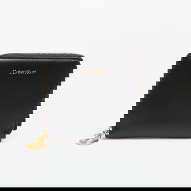 Lompakko CALVIN KLEIN Wallet Hardware Square Zip Around Black Musta | LV04F1044G UB1, 0