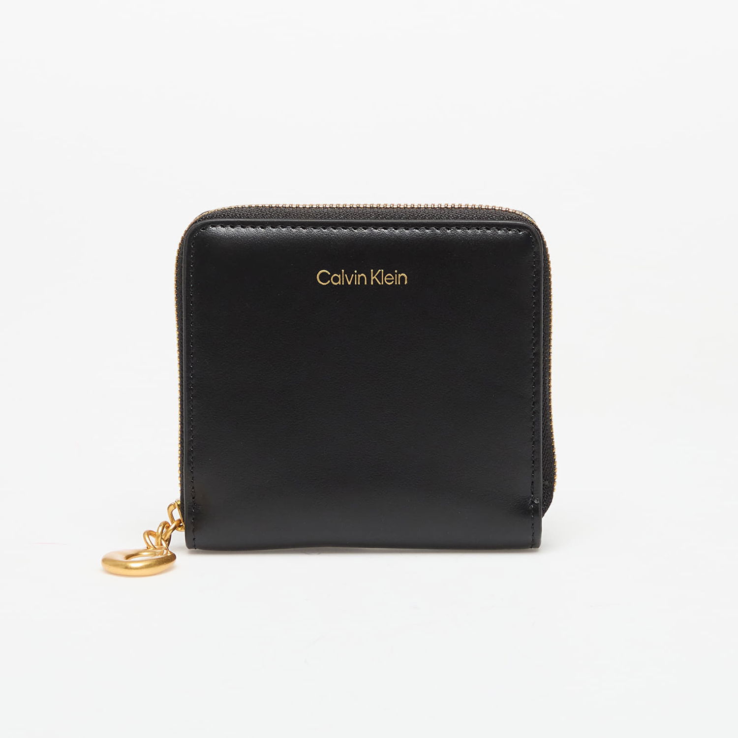 Lompakko CALVIN KLEIN Wallet Hardware Square Zip Around Black Musta | LV04F1044G UB1, 0
