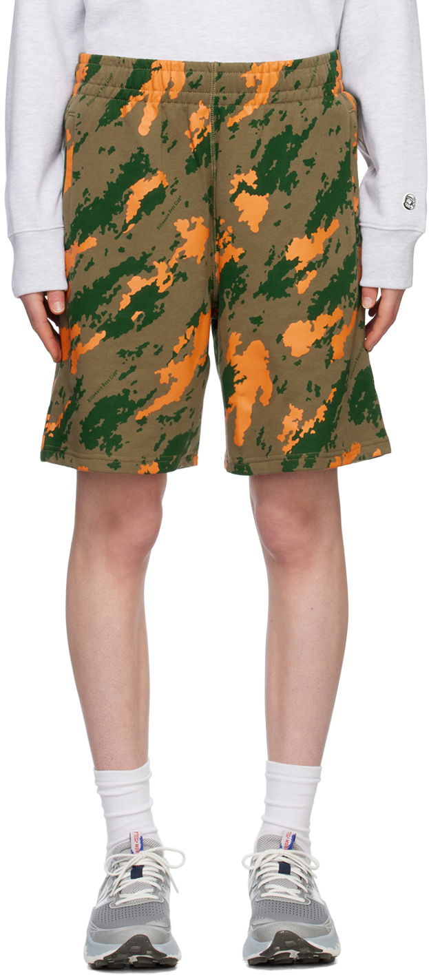 Shortsit BILLIONAIRE BOYS CLUB Billionaire Boys Club Camo Print Shorts Vihreä | B23130